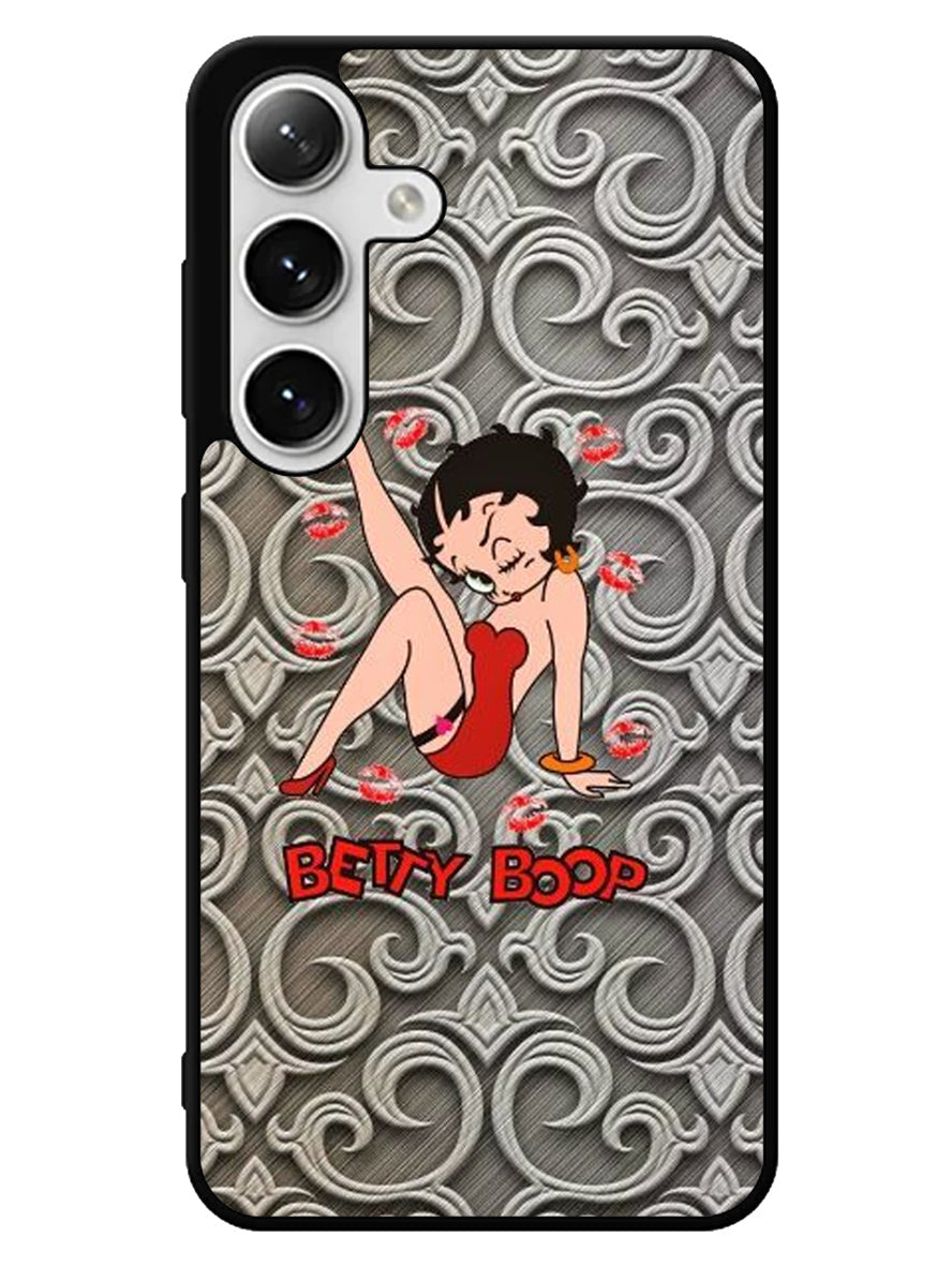 Betty Boop Kiss Samsung Galaxy S25 5G Case