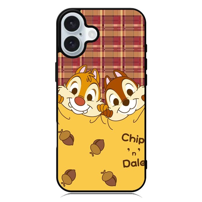 Chip And Dale iPhone 16 Plus Case QC5960