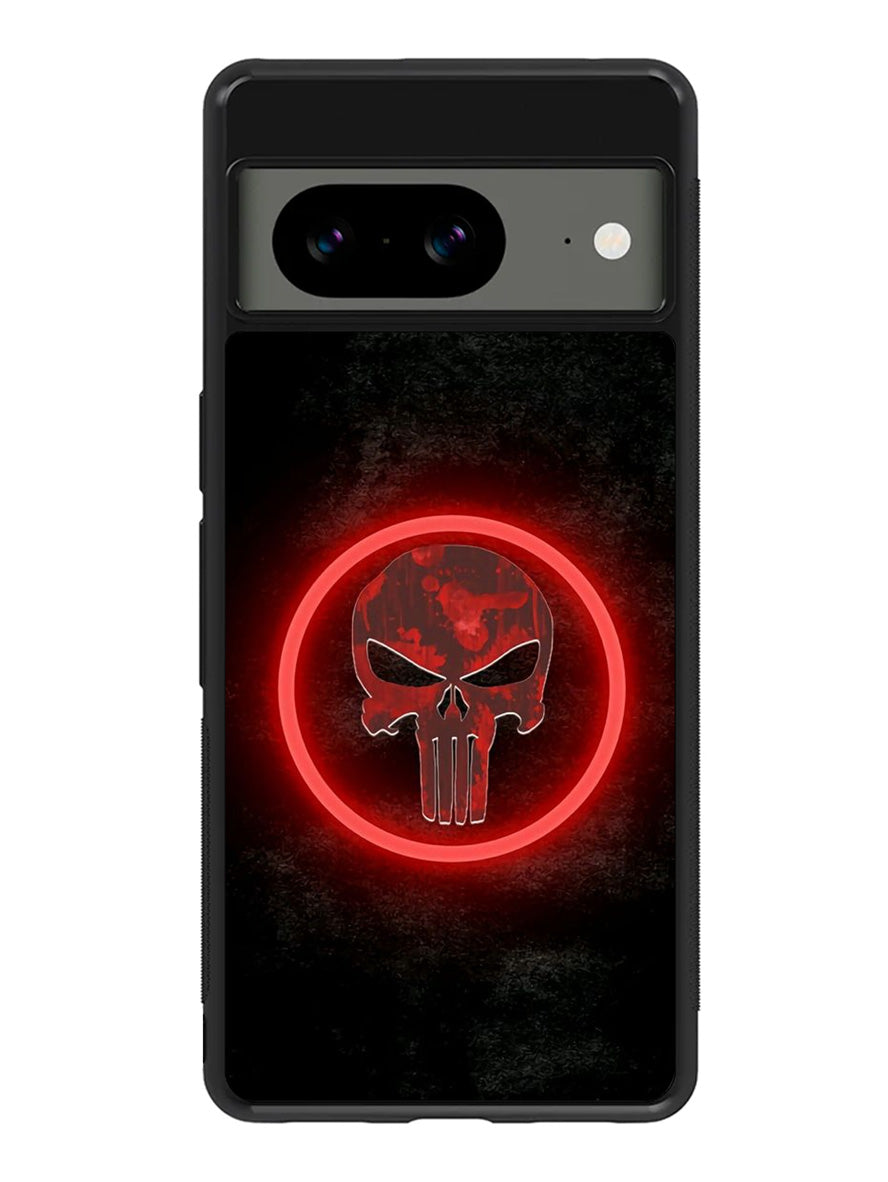 Punisher Red Google Pixel 8 Case QC5798