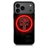 Punisher Red iPhone 17 Pro Case OV5798