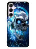 Skull Blue Samsung Galaxy A35 5G Case