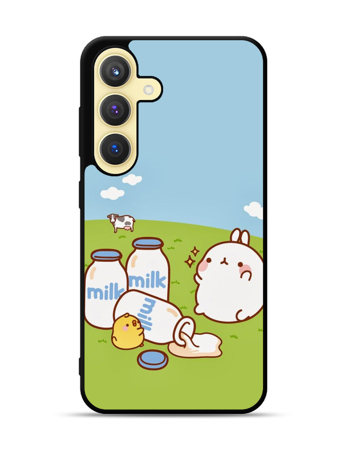 Molang Coon Milk Samsung Galaxy S24 FE 5G Case OV5836