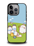 Molang Coon Milk iPhone 16 Pro Case OV5836