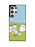 Molang Coon Milk Samsung Galaxy S25 Ultra 5G Case QC5836