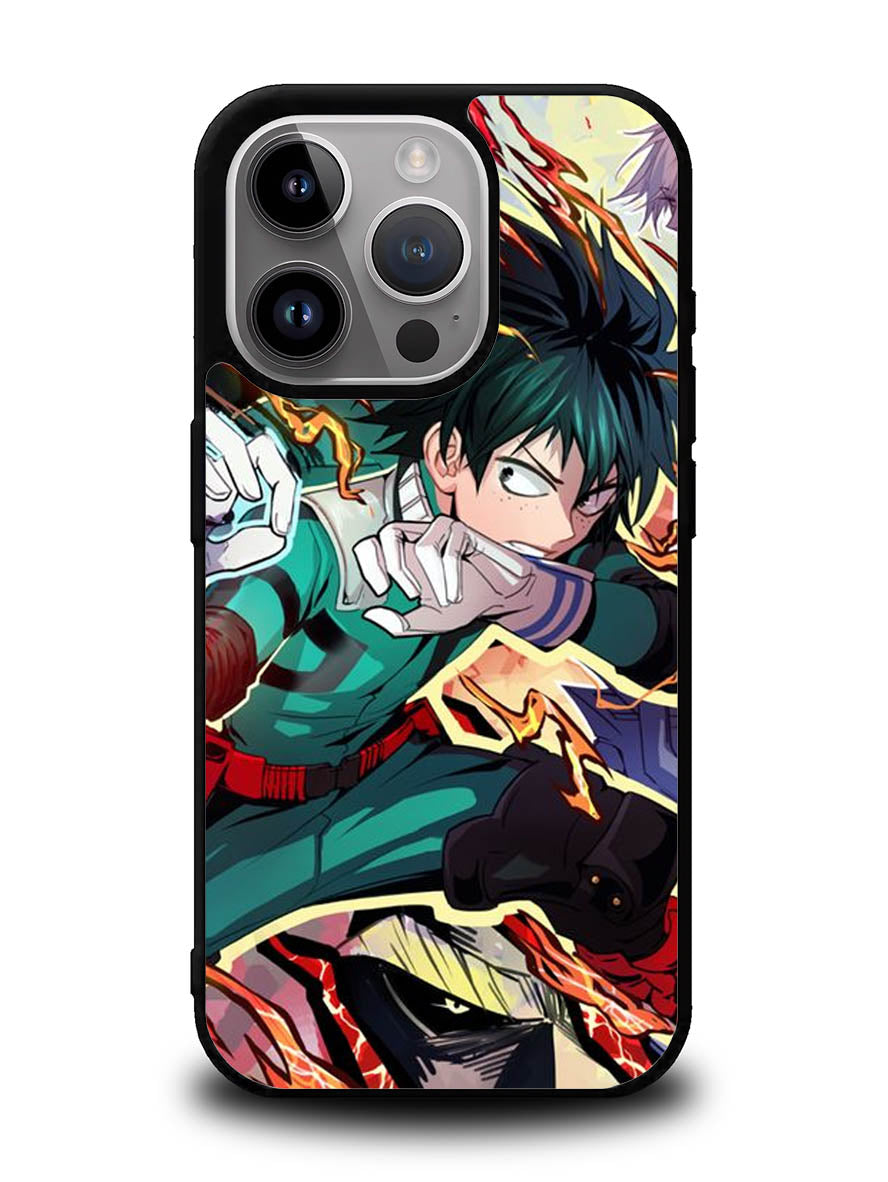 My hero academia F iPhone 15 Pro Case OV3207