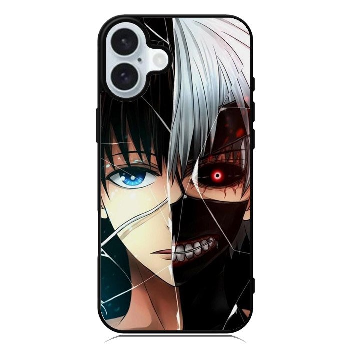 Face Tokyo Ghoul iPhone 16 Plus Case QC6094