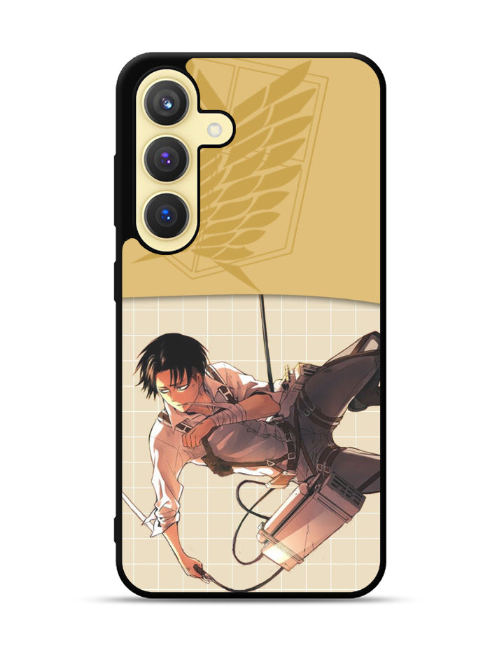AOT Levi Ackerman Samsung Galaxy S23 Plus 5G , Samsung Galaxy S23+ 5G Case QC3845