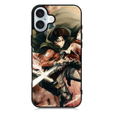 Levi Ackerman Anime iPhone 16 Plus Case QC3502