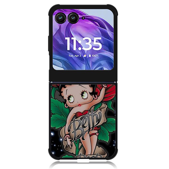 Betty Boop 6th Motorola Moto Razr Plus 2024 , Moto Razr+ 2024 Case