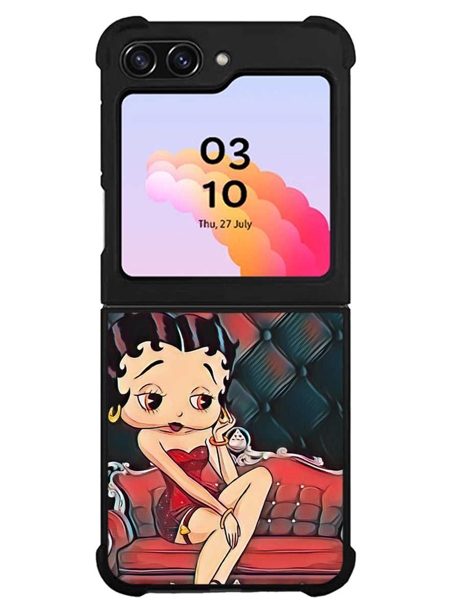 Betty Boop Wallpaper Samsung Galaxy Z Flip 5 5G 2023 Case