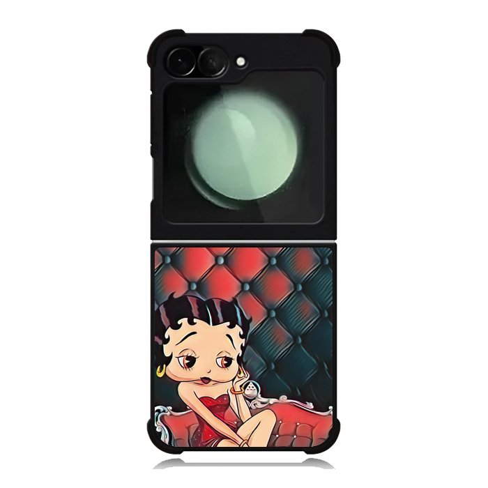 Betty Boop Wallpaper Samsung Galaxy Z Flip 6 Case