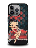 Betty Boop Wallpaper iPhone 16 Pro Max Case