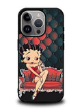 Betty Boop Wallpaper iPhone 15 Pro Case