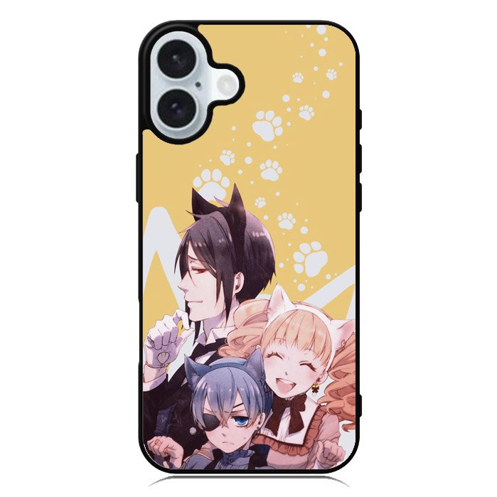 Black Butler iPhone 16 Plus Case QC4168