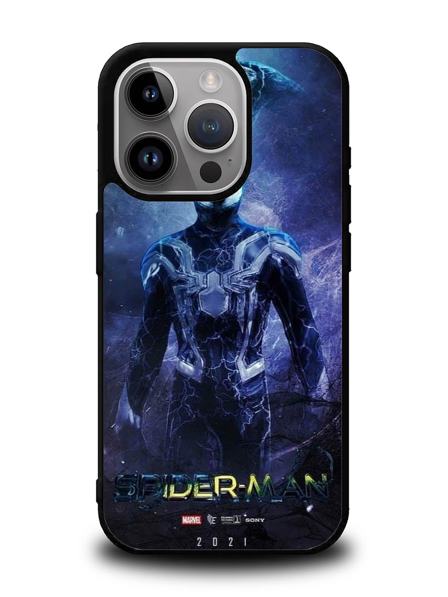 Spiderman Black iPhone 14 Pro Case QC7875