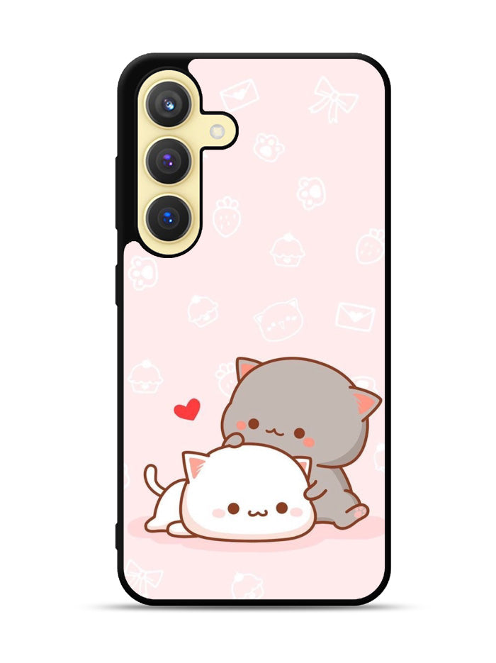 Chibi Cat Samsung Galaxy S24 5G Case OV8494