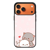 Chibi Cat iPhone 17 Pro Case OV8494