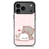 Chibi Cat iPhone 17 Pro Case OV8494
