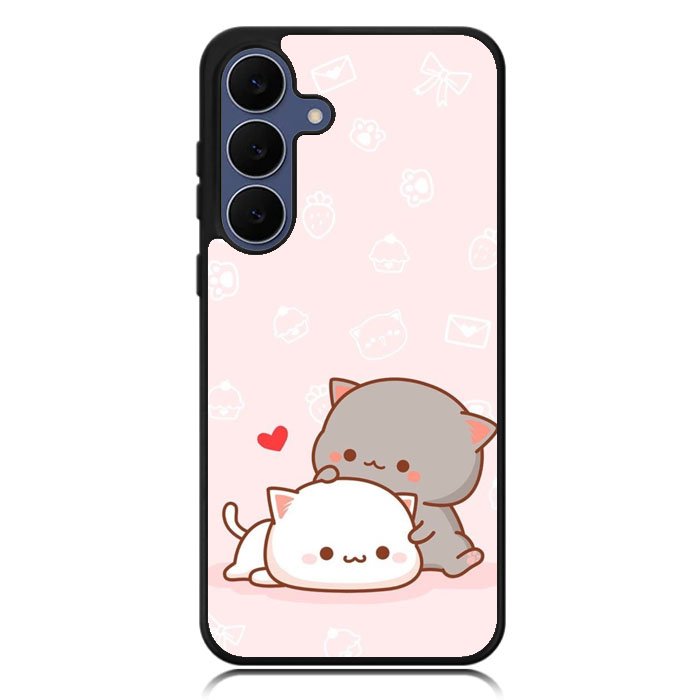 Chibi Cat Samsung Galaxy S25 FE Case OV8494