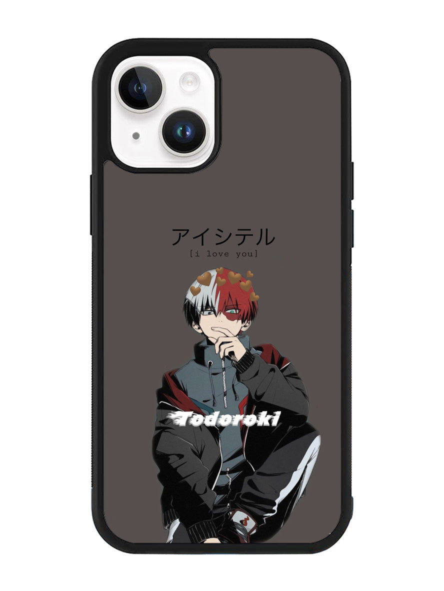 Todoroki Anime iPhone 15 Case OV7781