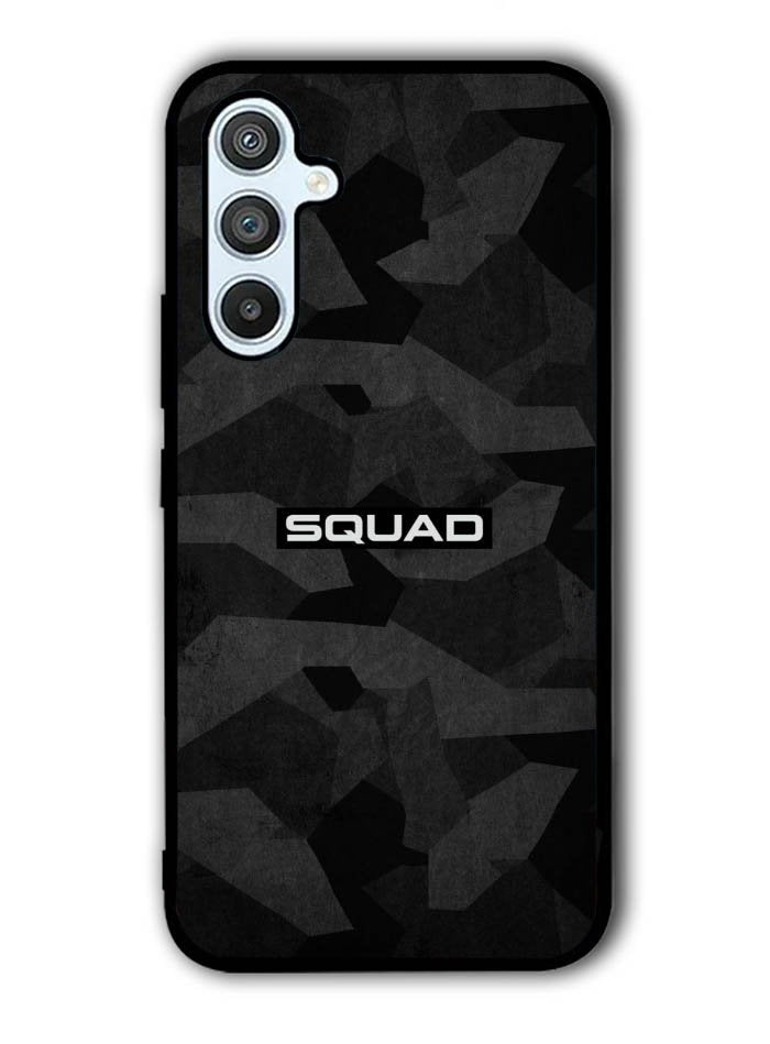 Squad Black Camo Samsung Galaxy A54 5G Case OV9401