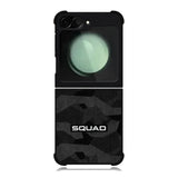 Squad Black Camo Samsung Galaxy Z Flip 6 5G 2024 Case OV9401