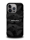 Squad Black Camo iPhone 16 Pro Case OV9401