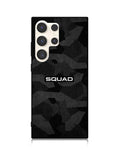 Squad Black Camo Samsung Galaxy S24 Ultra 5G Case OV9401