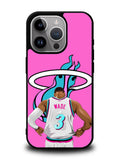 D Wade Miami Heat iPhone 15 Pro Max Case OV9332