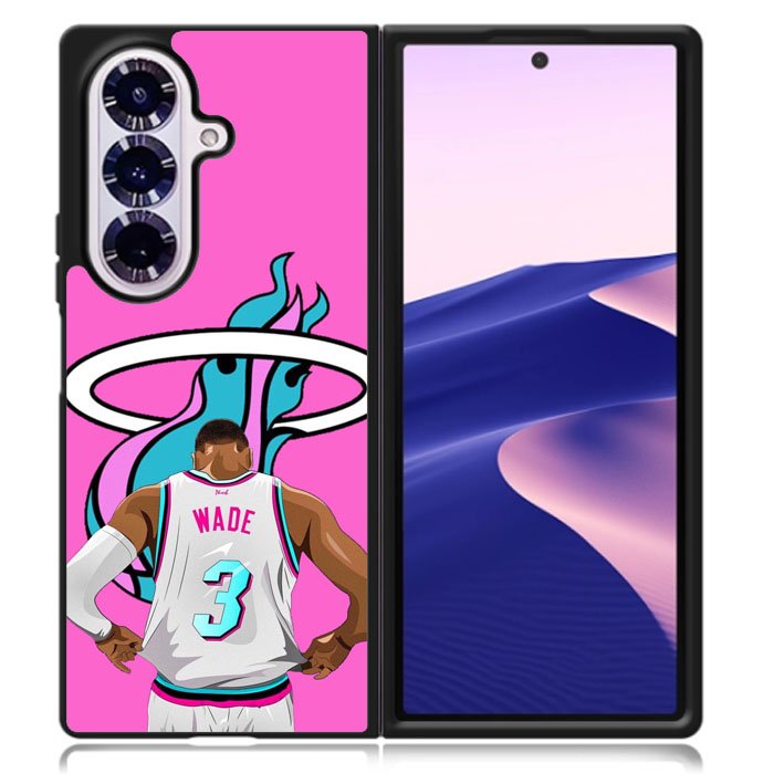 D Wade Miami Heat Samsung Galaxy Z Fold 7 Case OV9332