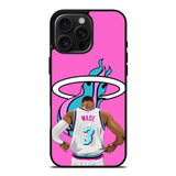 D Wade Miami Heat iPhone 16 Pro Max Case OV9332