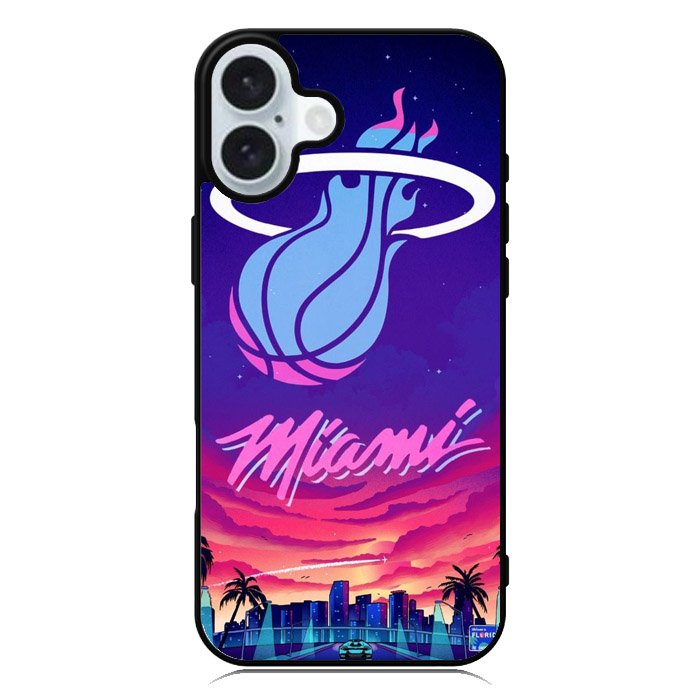 Miami Heat Vice iPhone 16 Case