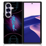 Miami Heat Basketball Samsung Galaxy Z Fold 7 Case OV9374