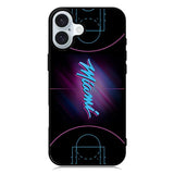 Miami Heat Basketball iPhone 16 Plus Case QC9374
