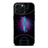 Miami Heat Basketball iPhone 16 Pro Max Case OV9374