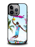 Miami Basketball iPhone 14 Pro Case QC9373