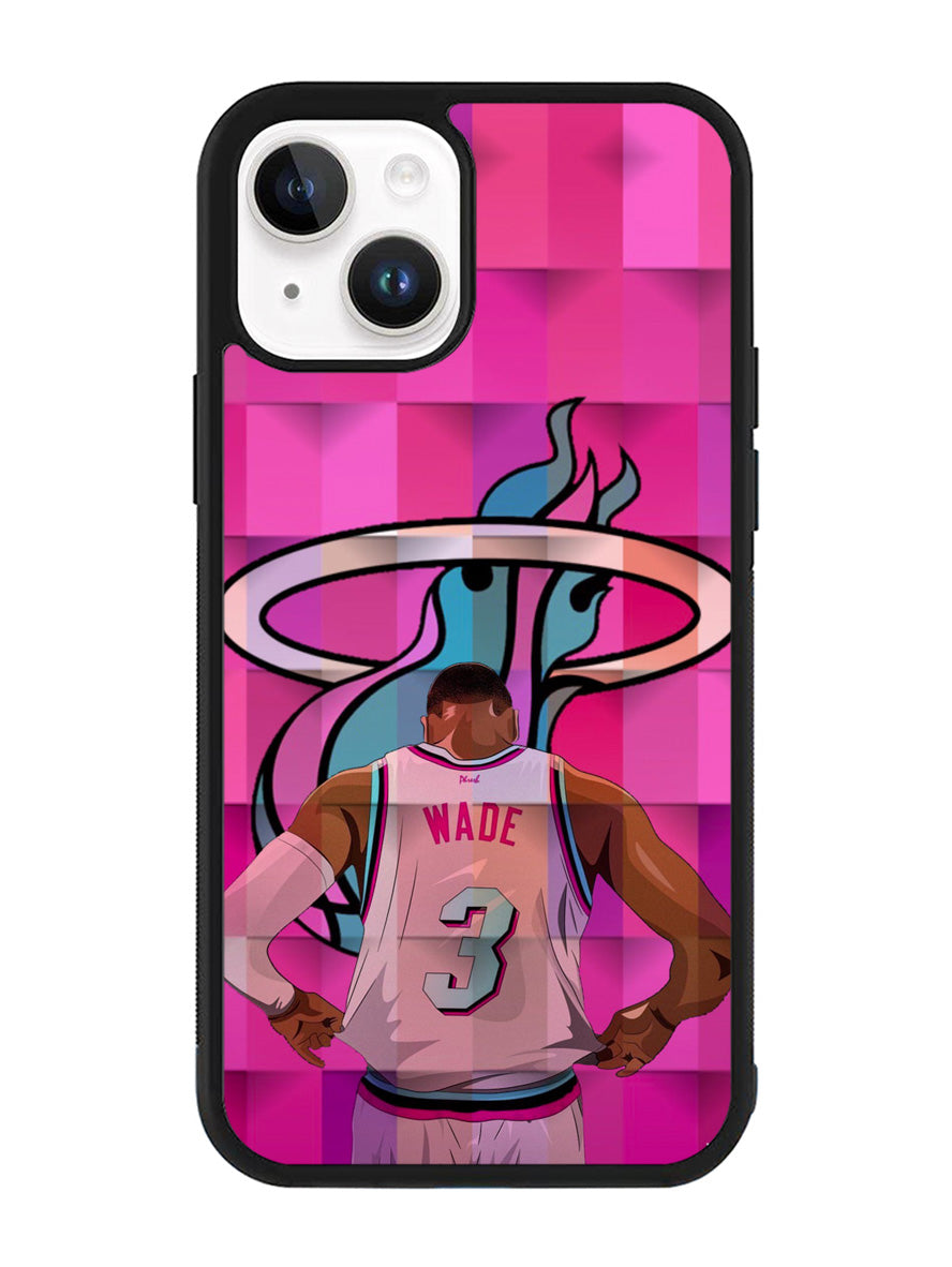 Wade Miami Heat iPhone 15 Case OV9414