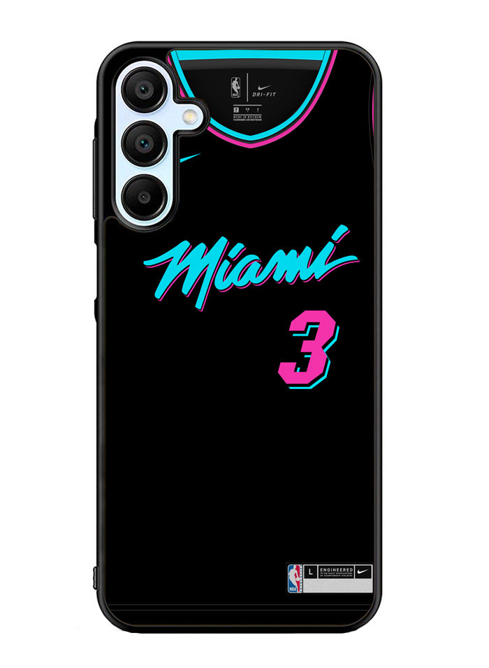 Miami Heat Jersy Samsung Galaxy A35 5G Case OV9376