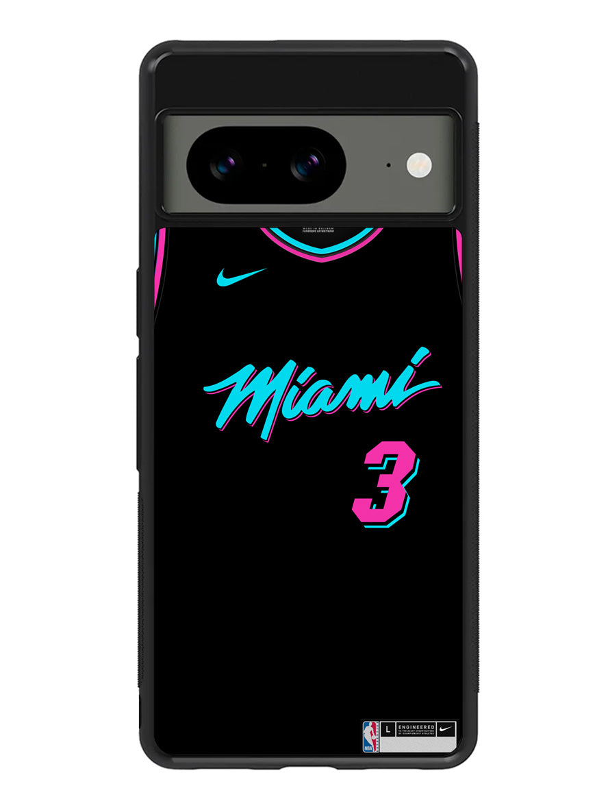 Miami Heat Jersy Google Pixel 8 Case QC9376