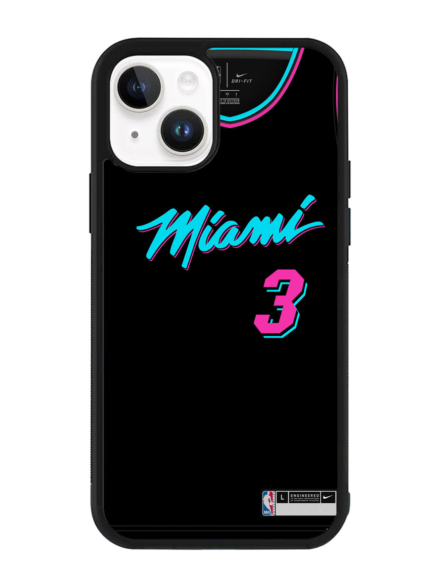 Miami Heat Jersy iPhone 15 Plus Case OV9376