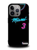 Miami Heat Jersy iPhone 14 Pro Max Case QC9376