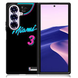 Miami Heat Jersy Samsung Galaxy Z Fold 7 Case OV9376
