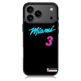Miami Heat Jersy iPhone 17 Pro Case OV9376