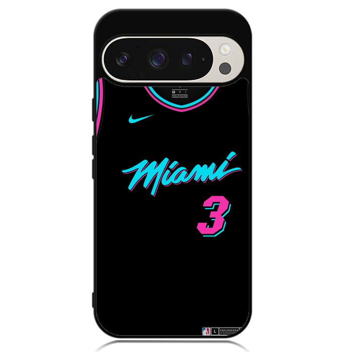 Miami Heat Jersy Google Pixel 9 Pro XL Case OV9376