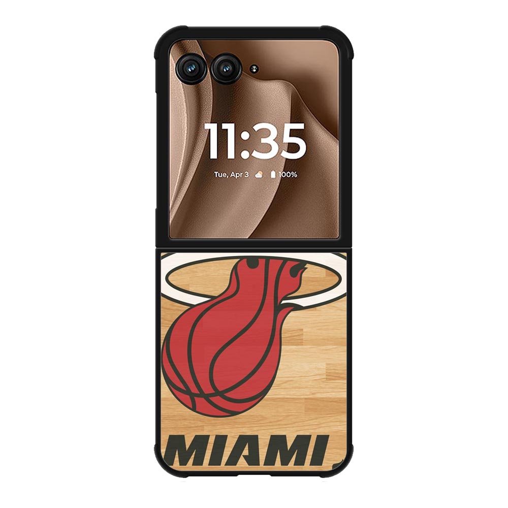 Miami Heat Logo Motorola Moto RAZR Plus 2025 Case OV9377