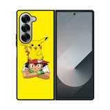 Ash Ketchum Pikachu Samsung Galaxy Z Fold 7 5G Case QC9316