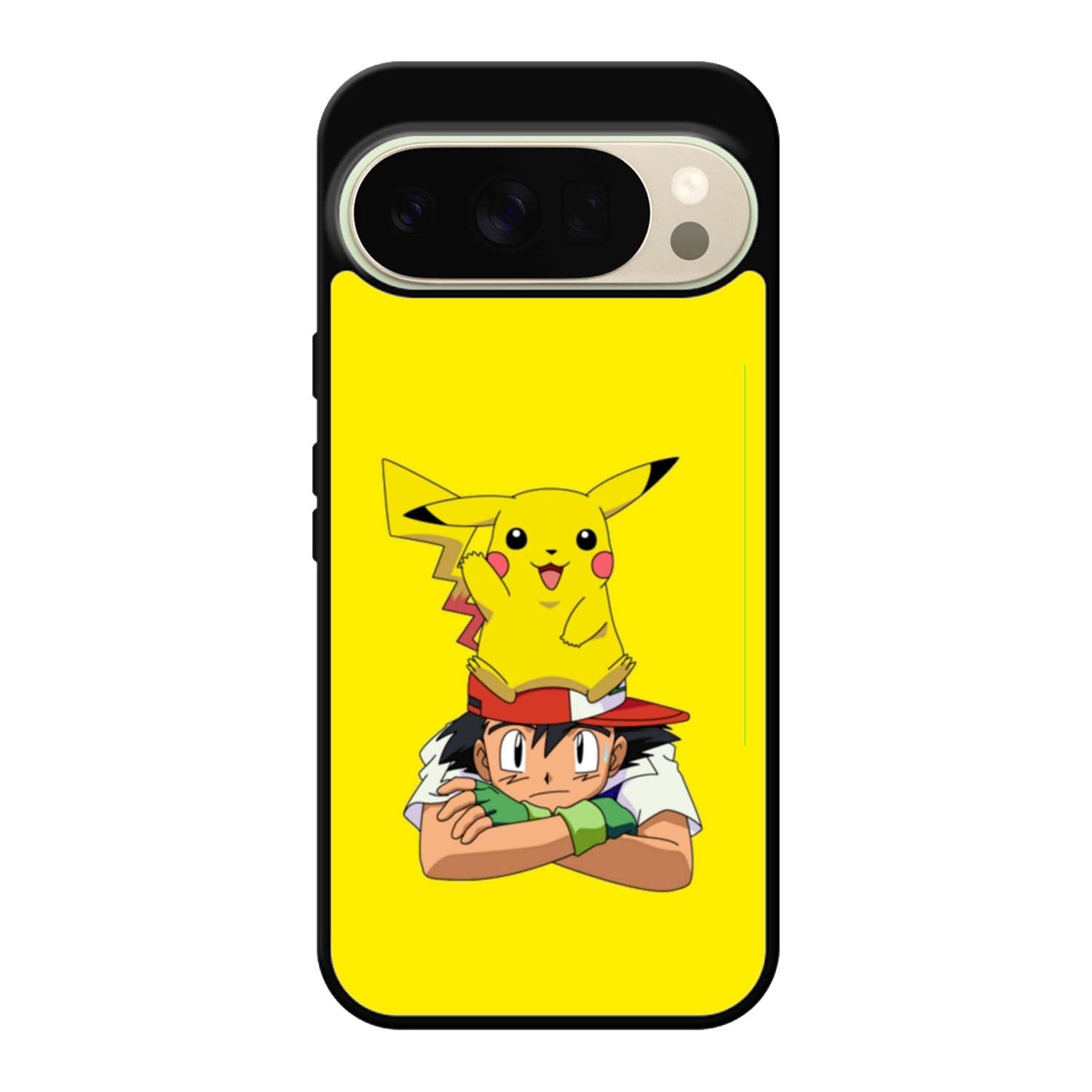 Ash Ketchum Pikachu Google Pixel 10 Pro Case QC9316