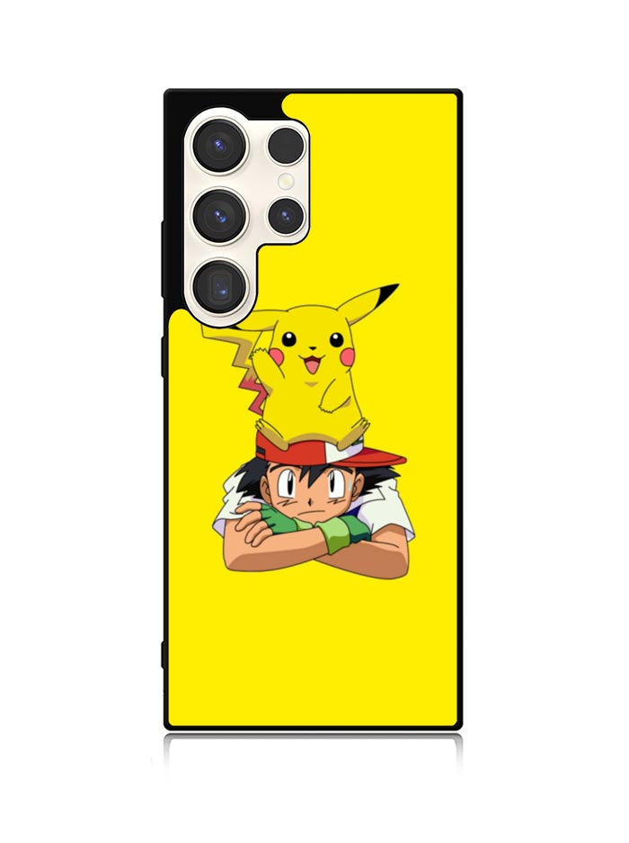 Ash Ketchum Pikachu Samsung Galaxy S23 Ultra 5G Case QC9316