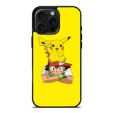 Ash Ketchum Pikachu iPhone 16 Pro Case OV9316