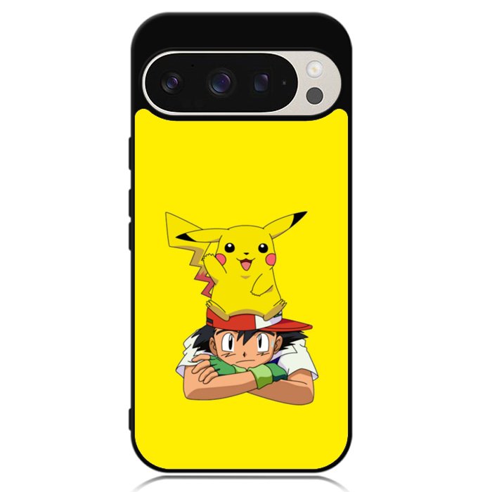 Ash Ketchum Pikachu Google Pixel 9 | Pixel 9 Pro Case OV9316